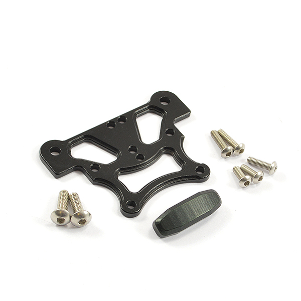 Fastrax Arrma Alu Front Top Plate - Kra/Sen/Typ (FTAR015BK)