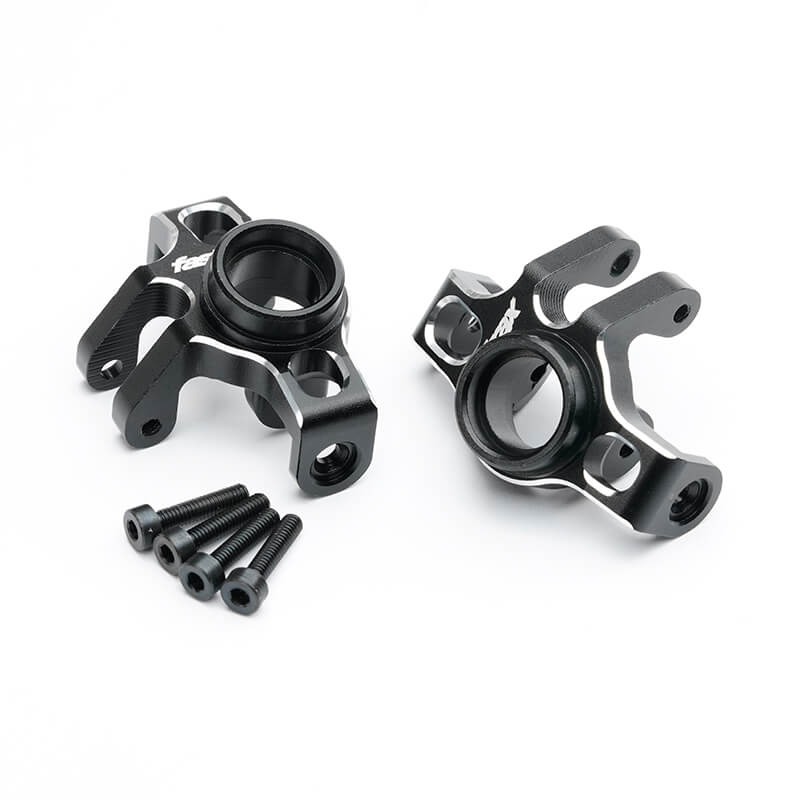 Fastrax Arrma Grom/Granite Aluminium Front Steering Blocks (Pr) (FTAR054BK)