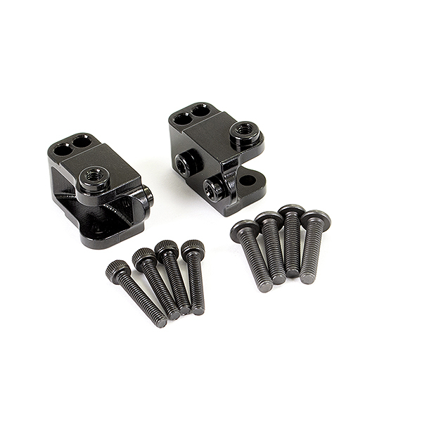 Fastrax Element Enduro Brass Lower Shock/Sus Mounts (Pr) (FTEL004BRB)