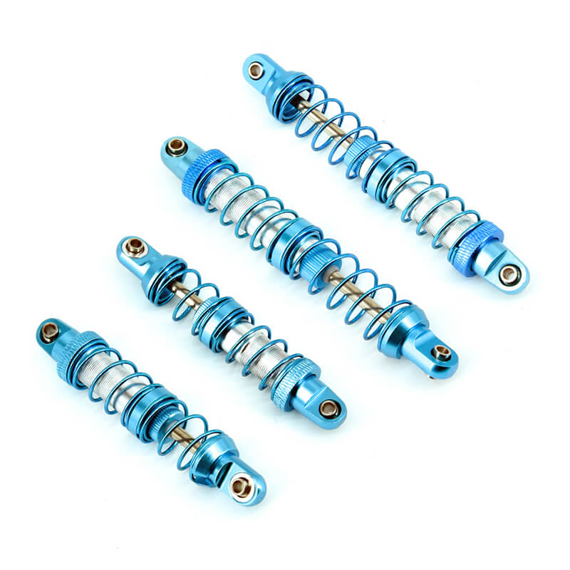 Fastrax Tamiya Bbx BB-01 Aluminium Complete Shock Set (4Pc) (FTTA152B)