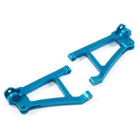 Fastrax TRX Blue Alum Rear Lower Arms Fits Mini Slash (FTTX281)
