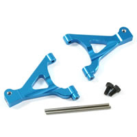 Fastrax TRX Blue Alum Front Upper Arms Fits Mini Slash (FTTX282)