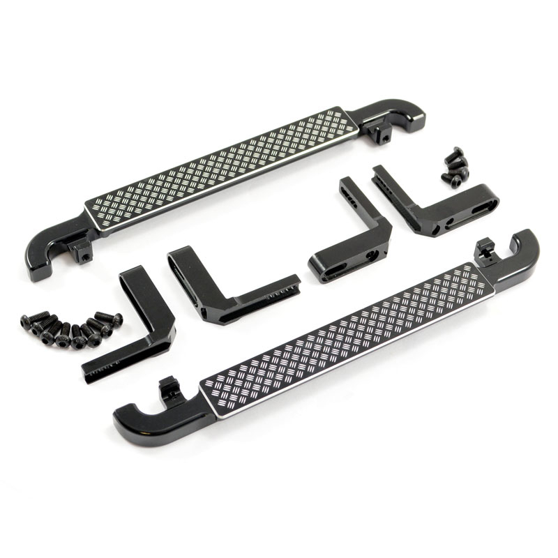Fastrax TRX-4 Aluminium Side Rock Sliders (2) (FTTX323BK)
