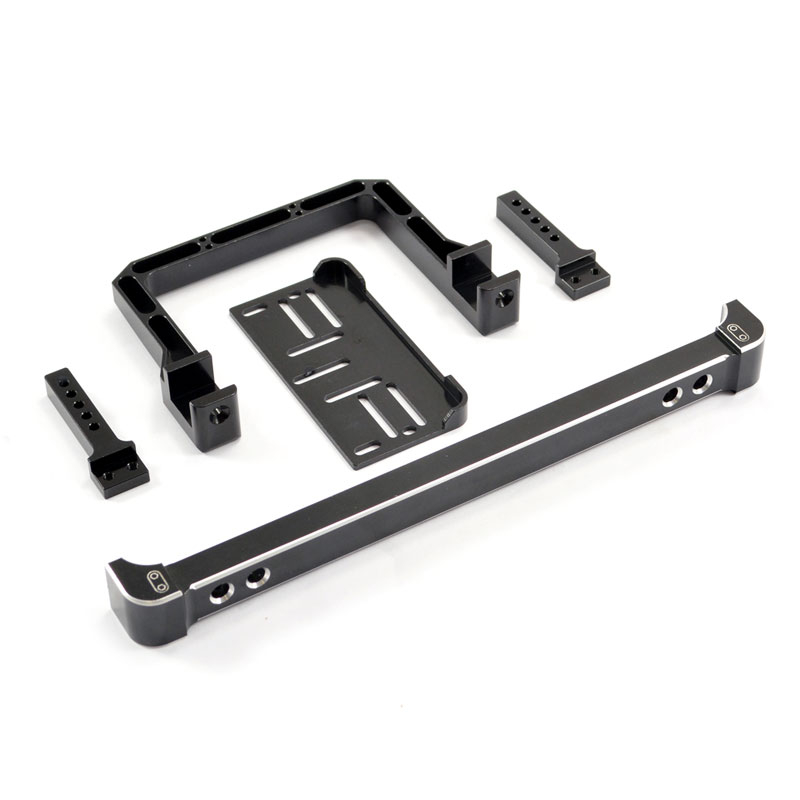 Fastrax TRX-4 Aluminium Front Bumper Set (FTTX325BK)