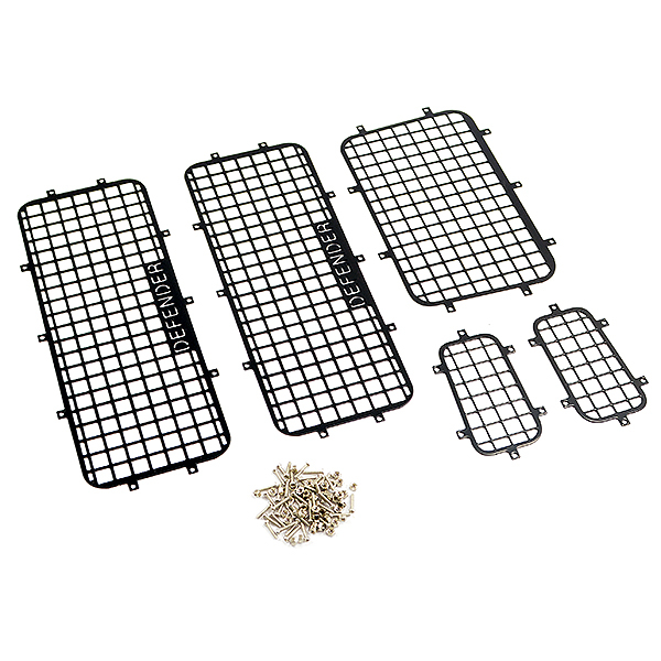 Fastrax TRX-4 Alum Window Guard Set (5Pc) (FTTX335)