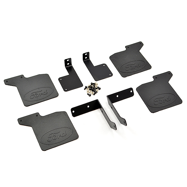 Fastrax TRX-4 Rubber Mudflaps &amp; Alloy Mounts For Bronco (FTTX342)