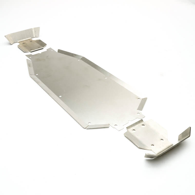Fastrax Sledge Stainless Steel Chassis Armor Skid Plate Kit (FTTX430)