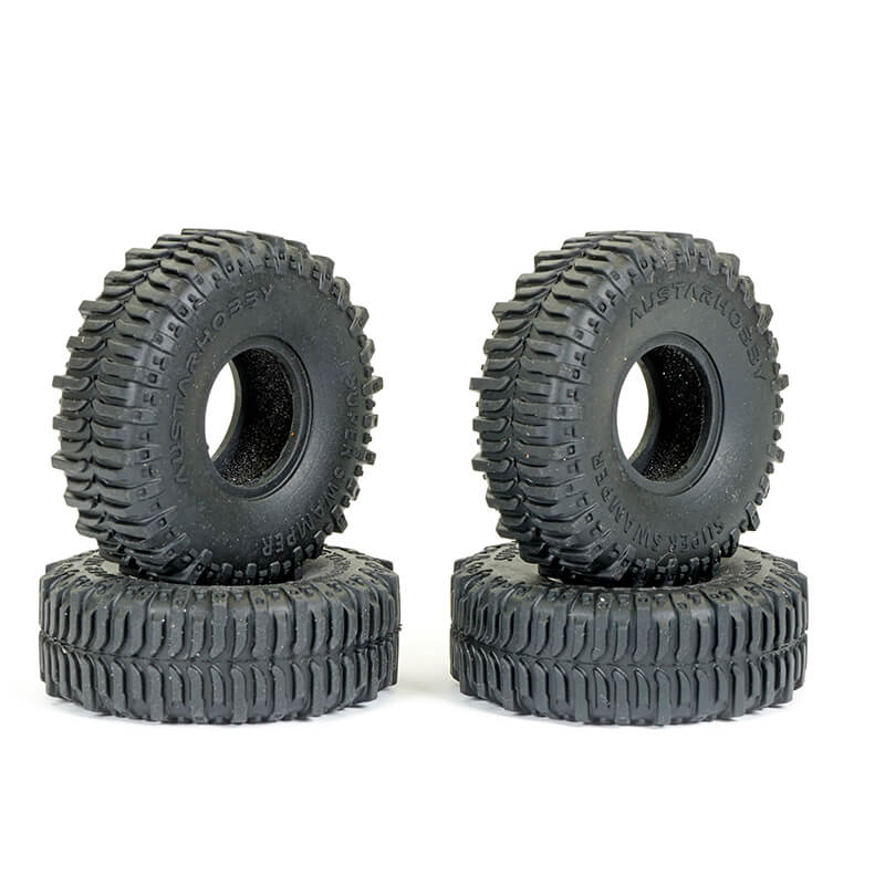 Fastrax TRX-4M Super Swamper Tyre &amp; Foam Set (4Pc) 60X21mm (FTTX486)