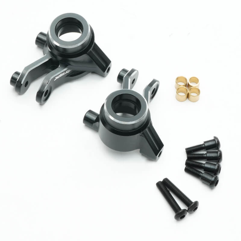 Fastrax Mini Maxx 7075 Aluminium Front Steering Knuckle (Pr) (FTTX507BK)