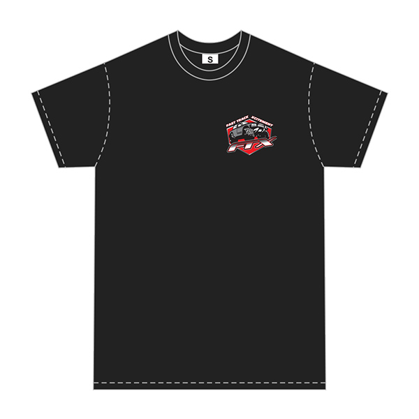 FTX Badge Logo Brand T-Shirt Black - Large (FTX0002L)