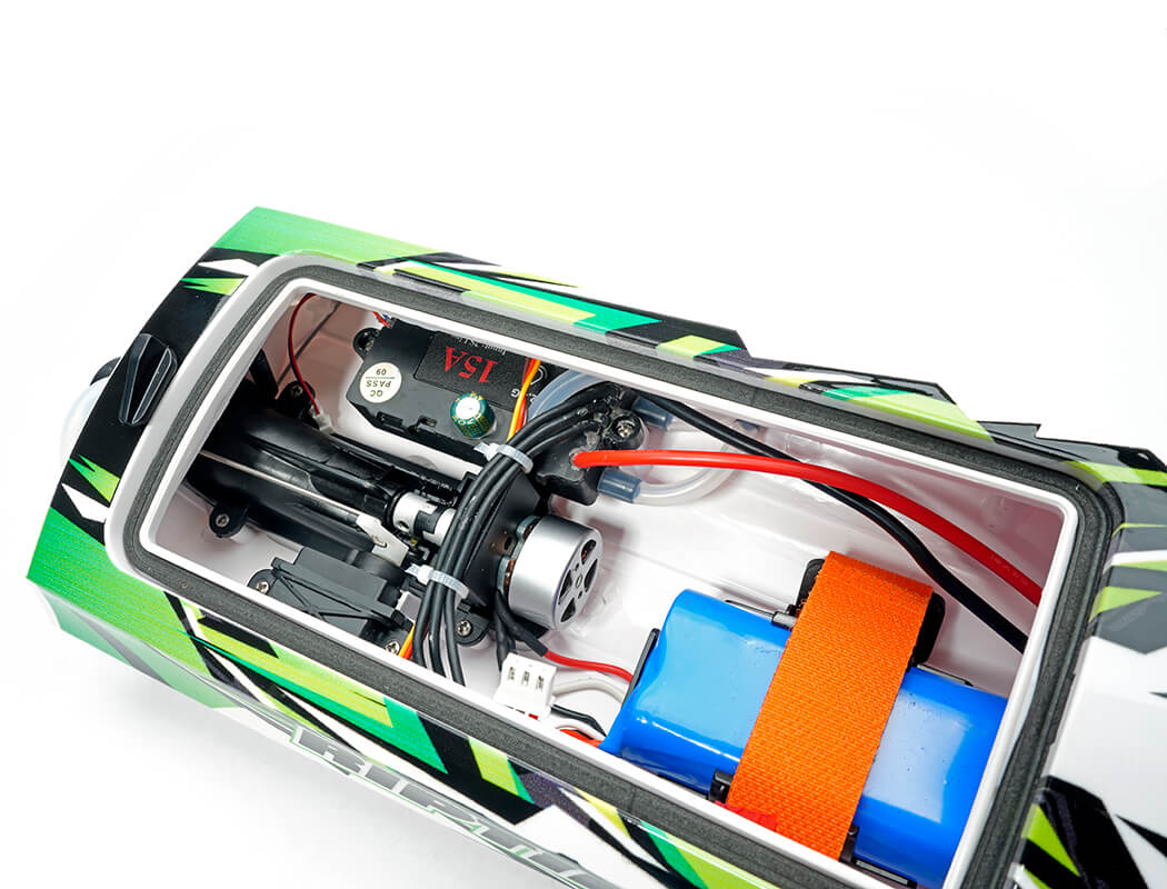 FTX RC Riptide Turbojet Brushless Speed Boat 41CM - Green (FTX0780G)