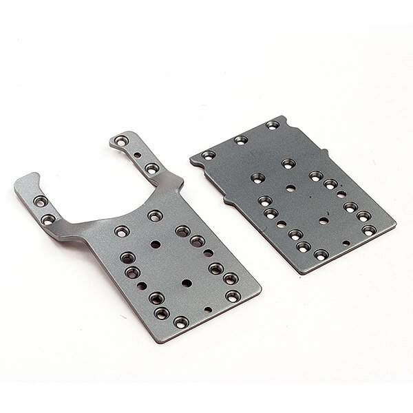 FTX Rokatan Front &amp; Rear Alu Chassis Plates (FTX10132)