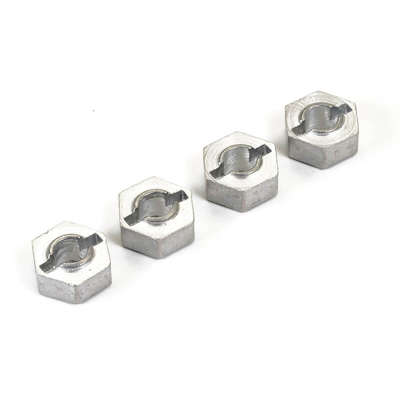 FTX Apache Cast Metal Wheel Hex (4) (FTX10170)