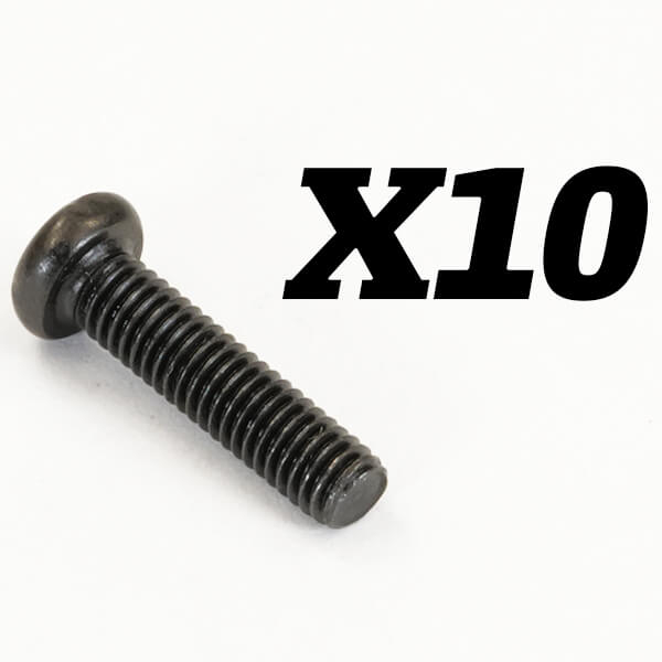 FTX Rokatan Round Head Cross Screw M3X12 (FTX10185)