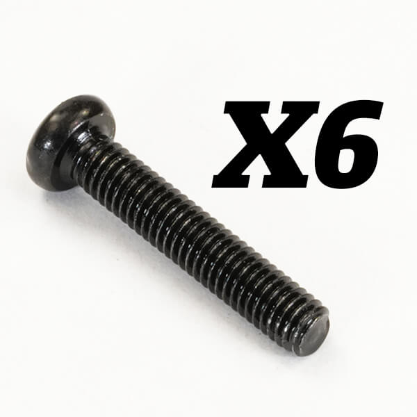 FTX Rokatan Round Head Cross Screw M3X16 (FTX10187)