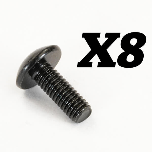 FTX Rokatan Dome Head Cross Screw M3X8 (FTX10202)