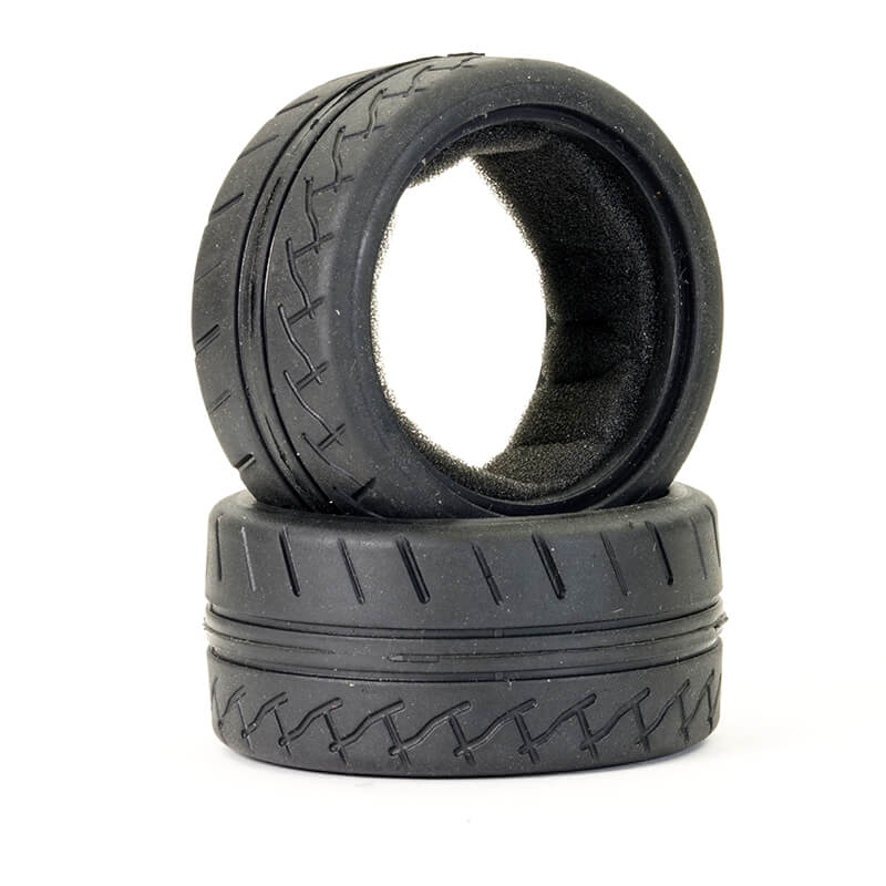 FTX Stinger Front 32Mm Rubber Tyre W/Inserts (Pr) (FTX10576)