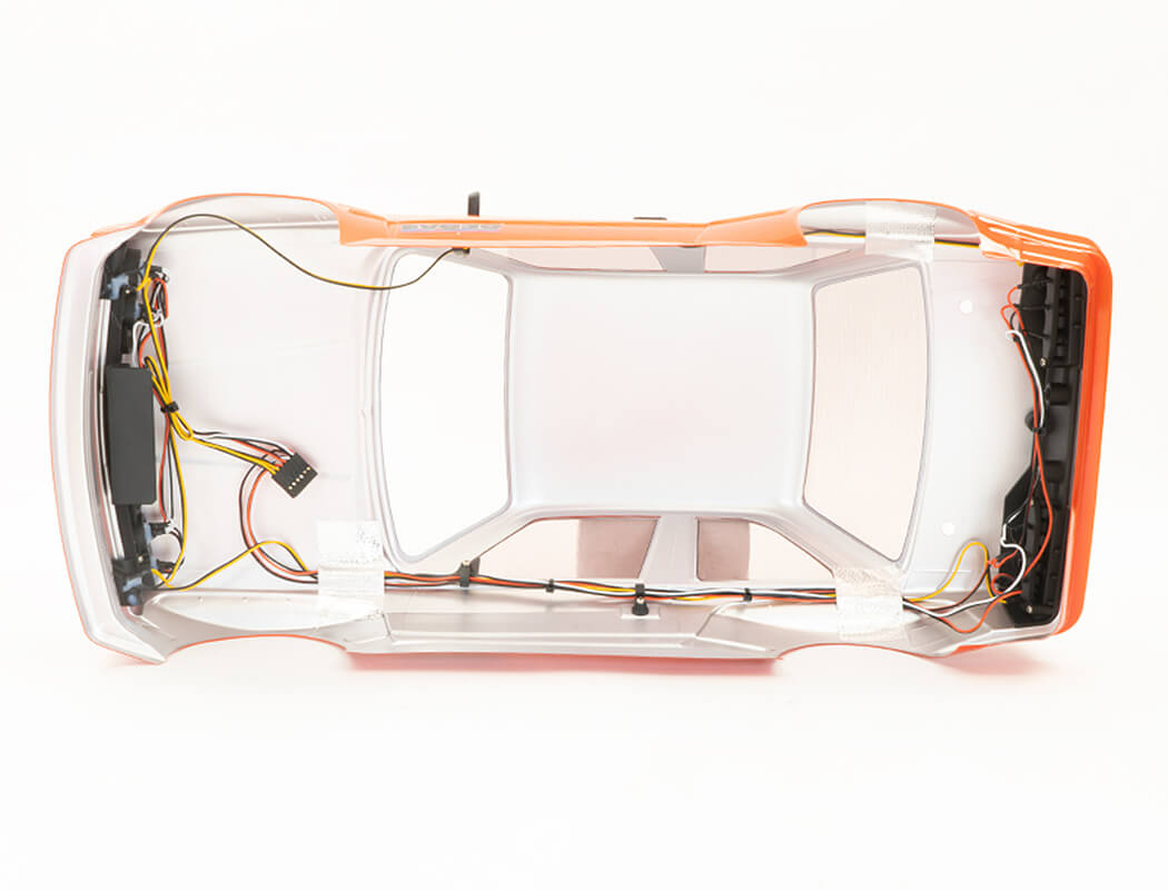 FTX EVO30 Body & Stickers - Clear Body (190mm)(FTX10578C)
