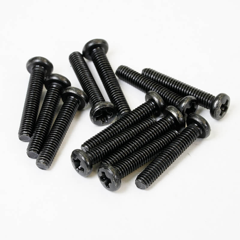 FTX Havok Panhead Self Tapping Screws 2.5 X 14mm (12Pc) (FTX10645)