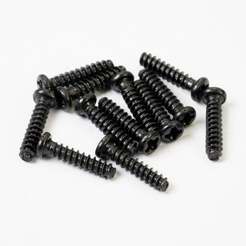 FTX Havok Panhead Self Tapping Screws 2.3 X 10mm (12Pc) (FTX10647)