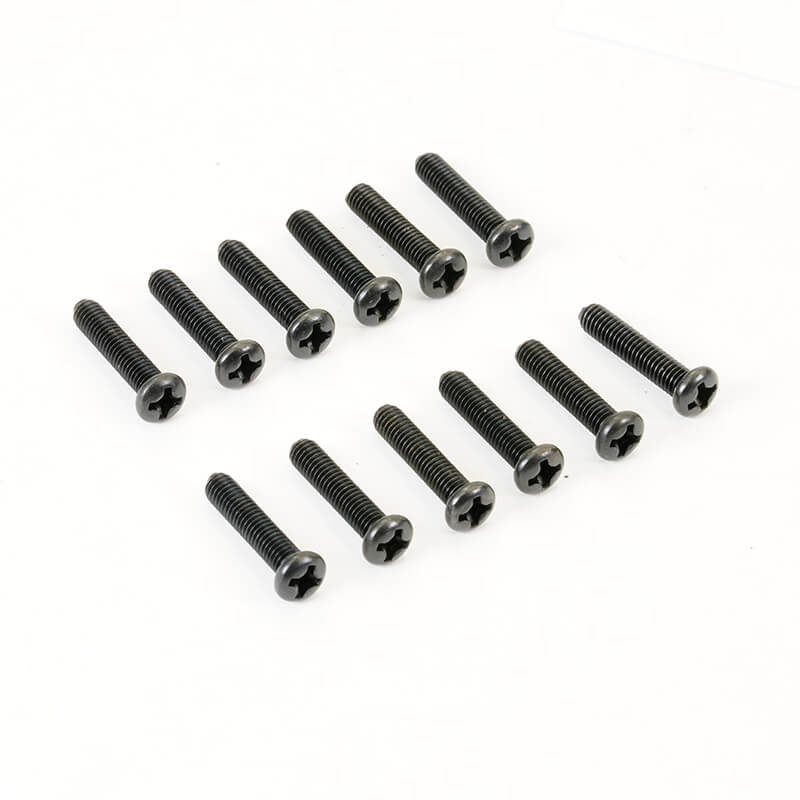 FTX Havok Panhead Self Tapping Screws 3 X 15mm (12Pc) (FTX10649)
