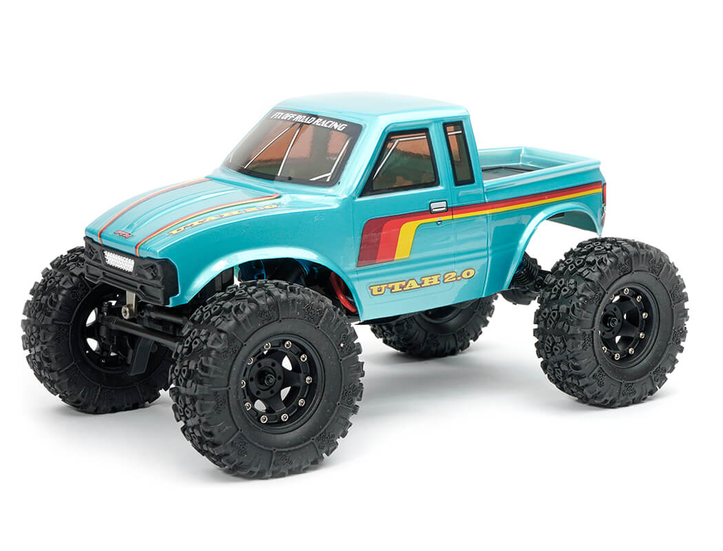 FTX Utah 2.0 1:18 Brushless 2-Speed LCG Crawler Metallic Teal (FTX5476MT)
