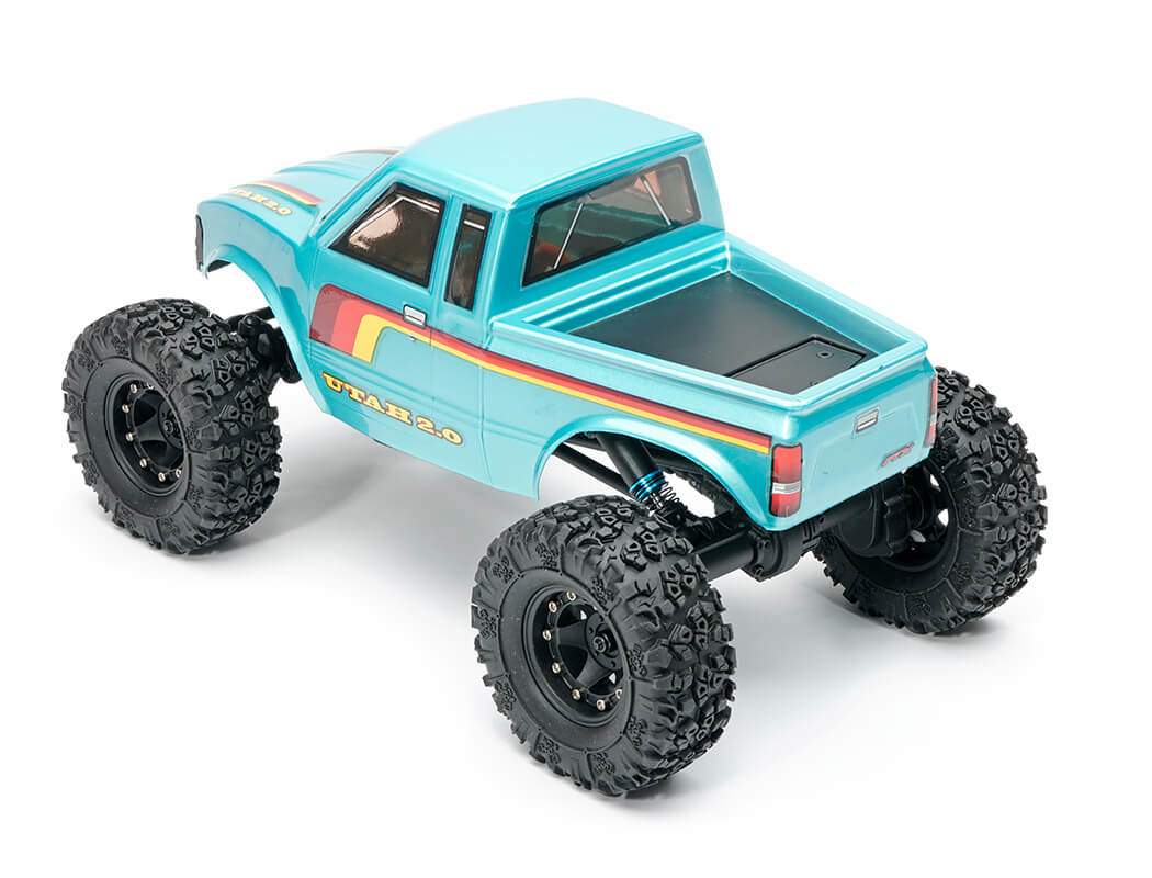 FTX Utah 2.0 1:18 Brushless 2-Speed LCG Crawler Metallic Teal (FTX5476MT)