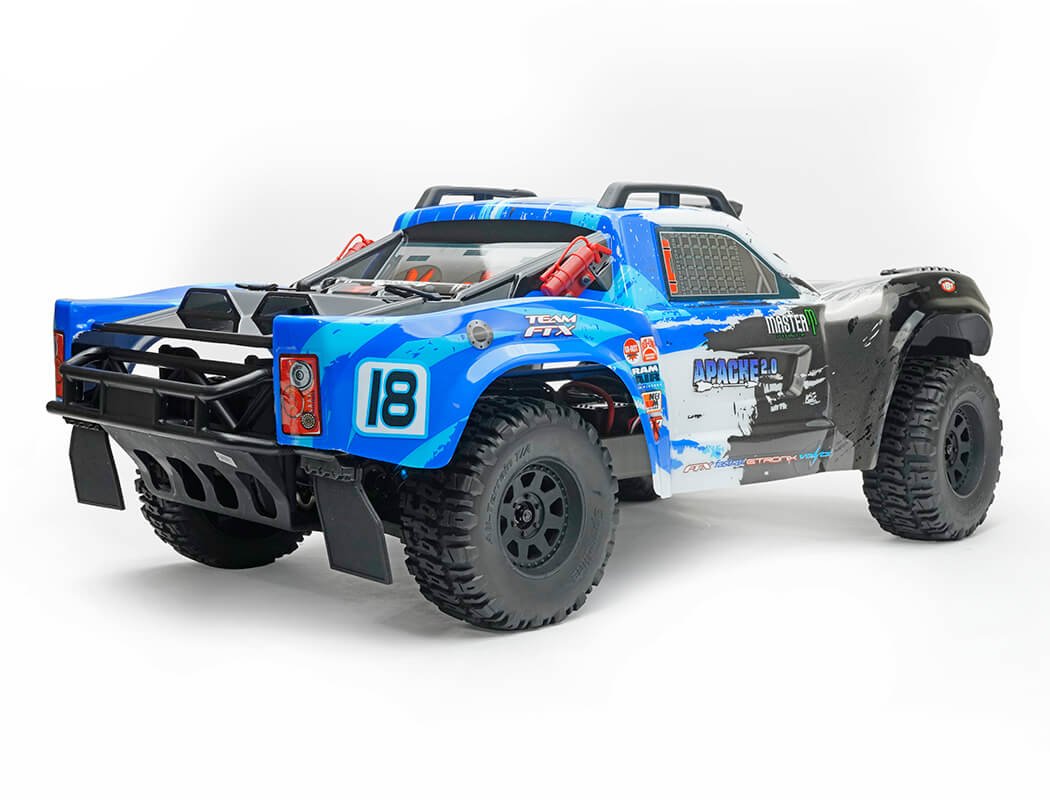 FTX Apache 2.0 1:10 Brushless Trophy Truck RTR - Blue (FTX5498V2B)