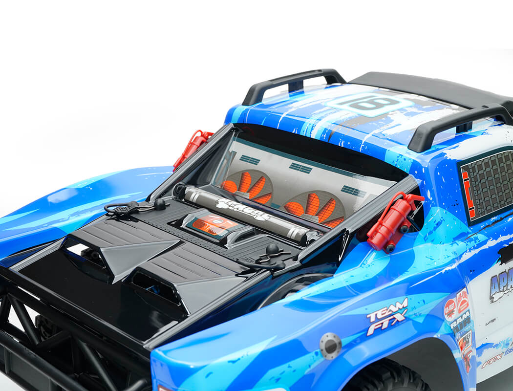 FTX Apache 2.0 1:10 Brushless Trophy Truck RTR - Blue (FTX5498V2B)