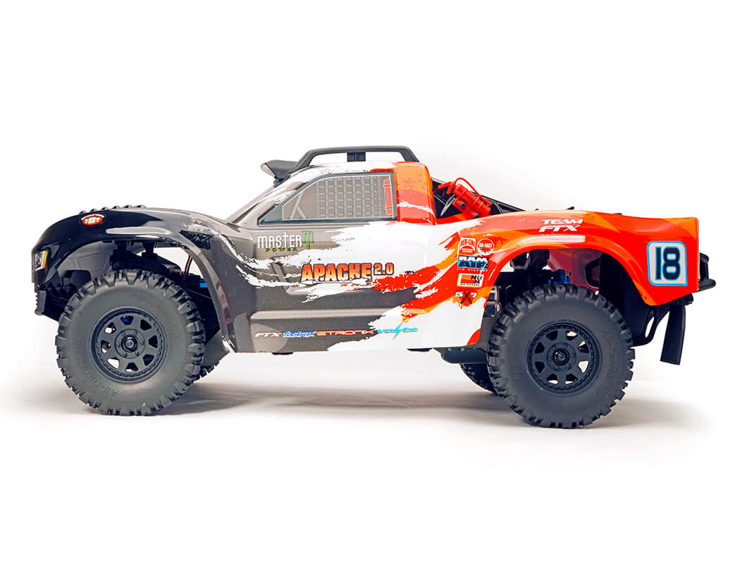 FTX Apache 2.0 1:10 Brushless Trophy Truck RTR - Red (FTX5498V2R)