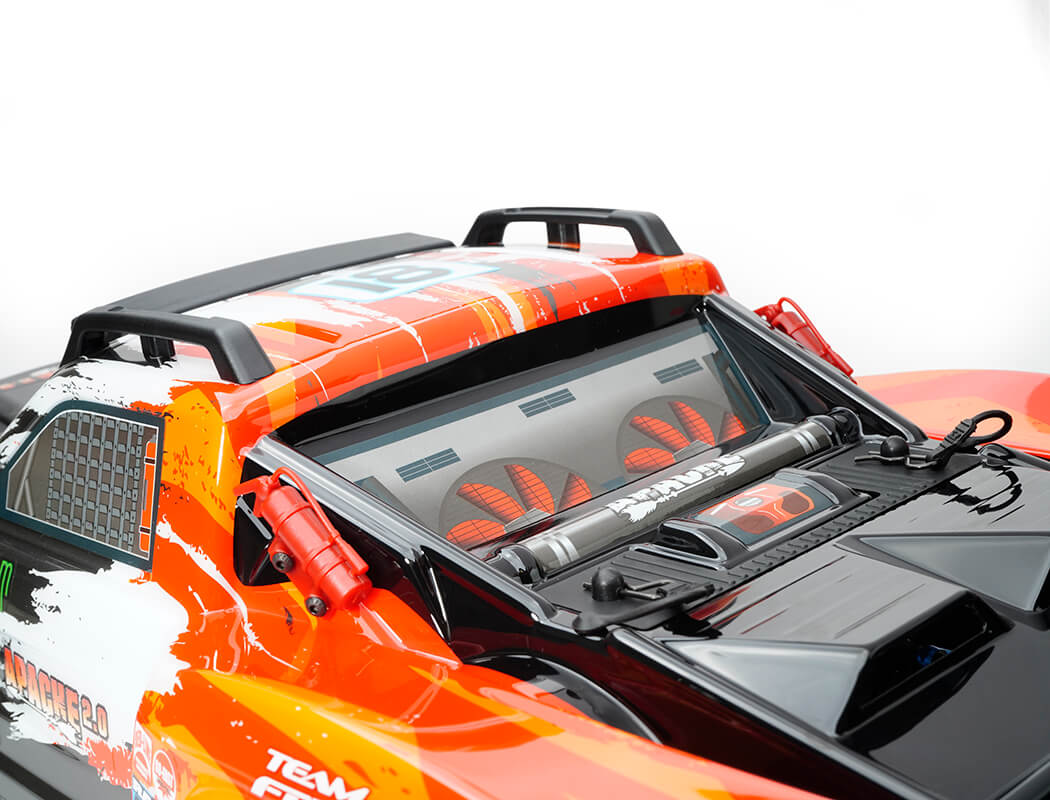 FTX Apache 2.0 1:10 Brushless Trophy Truck RTR - Red (FTX5498V2R)