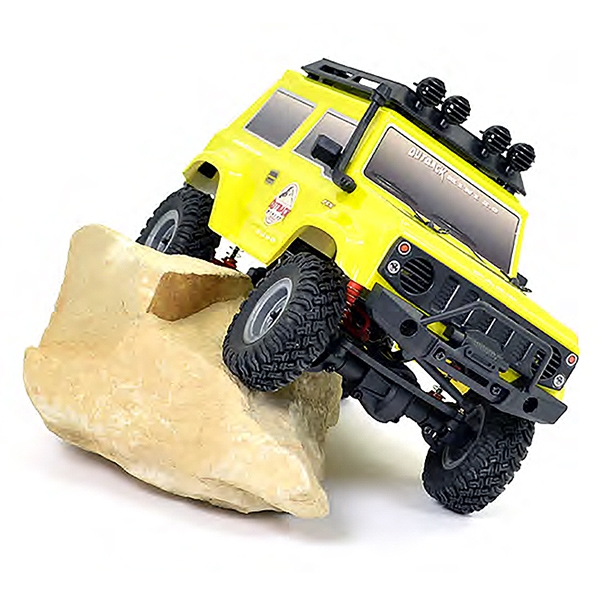 FTX Outback Mini 2.0 Paso 1:24 RTR W/Parts - Yellow (FTX5508Y)