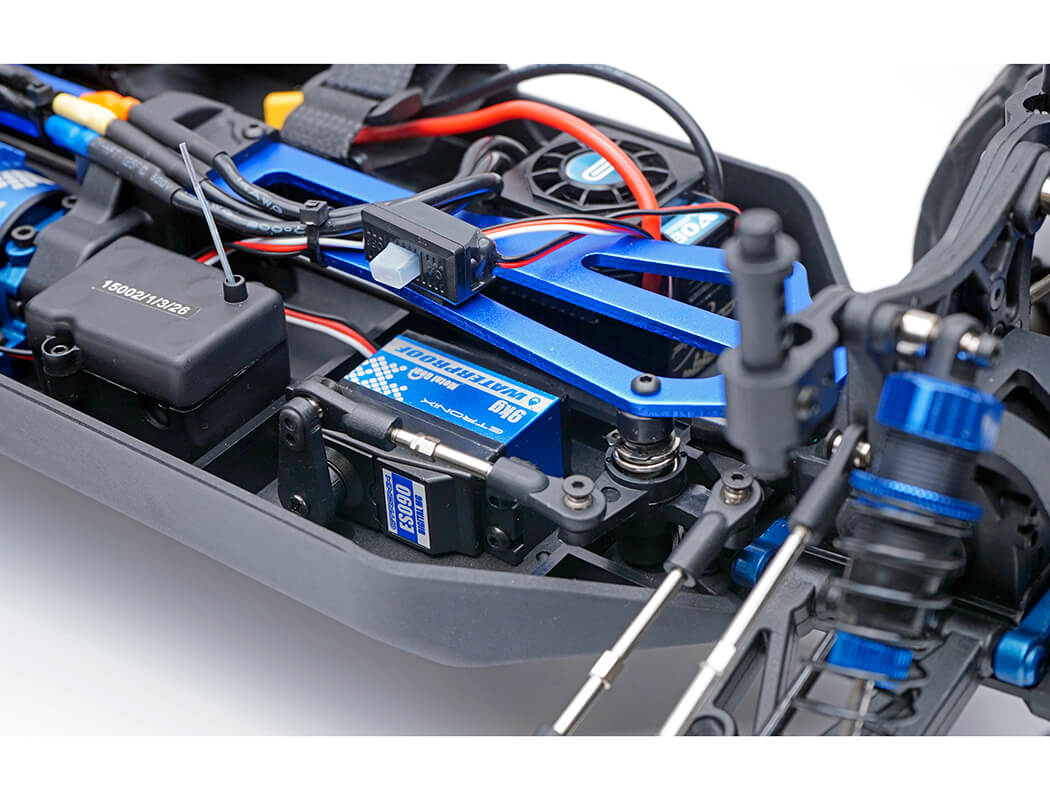 FTX Khaos 1:10 Brushless 4wd Truggy RTR - With 3S Lipo & Charger - Blue (FTX5564B)
