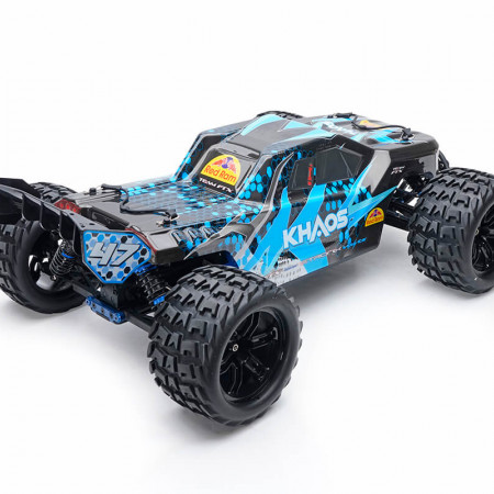 FTX Khaos 1:10 Brushless 4wd Truggy RTR - With 3S Lipo &amp; Charger - Blue (FTX5564B)