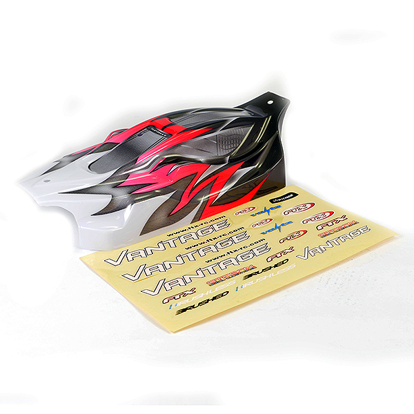 FTX Vantage Printed Pink/Grey Option Body (FTX6287)
