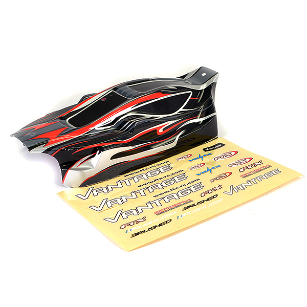 FTX Vantage Printed Black/Red Option Body (FTX6288)