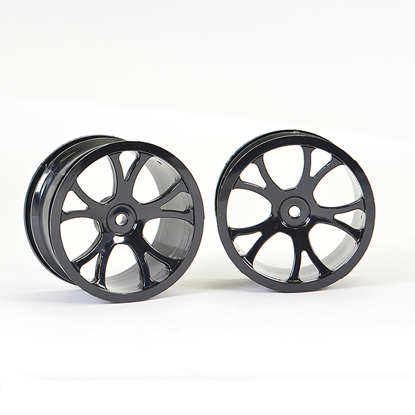 FTX Vantage Rear Wheel 2pcs - Black (FTX6306B)