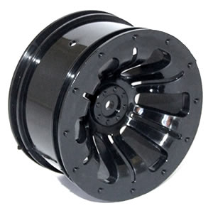 FTX Carnage Wheel 2pcs - Black (FTX6315B)