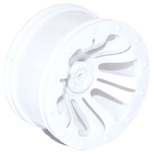 FTX Carnage Wheel 2pcs - White (FTX6315W)