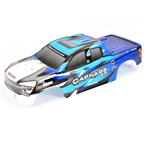 FTX Carnage 2.0 Blue Printed Bodyshell (FTX6345B)