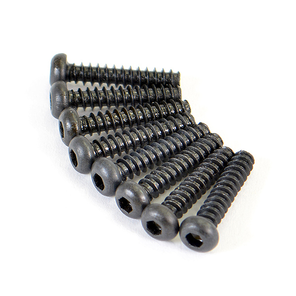 FTX Round Head Self Tapping Hex Screw 3*15 8pcs (FTX6520)