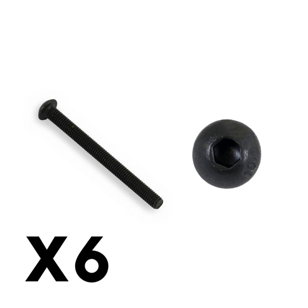 FTX Button Head Hex Screw M3 X 34 (FTX6521)