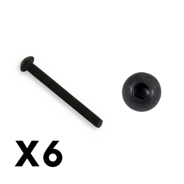 FTX Button Head Hex Screw M3 X 30 (FTX6524)