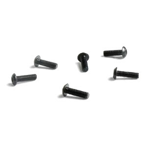 FTX Button Head Hex Screw 6pcs M3 X 10 (FTX6526)