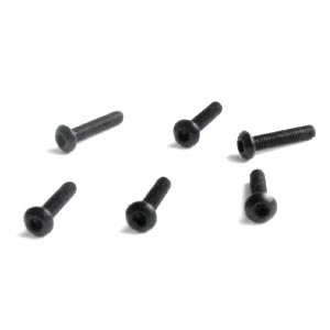 FTX Button Head Hex Screw 6pcs M3*14 (FTX6528)