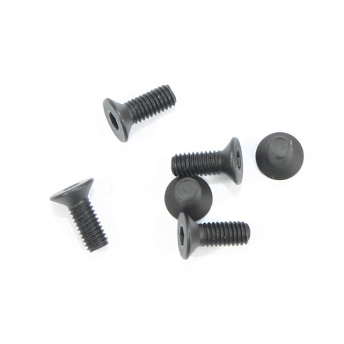 FTX Flat Head Hex 6pcsm3*8 (FTX6535)