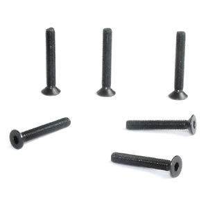FTX Flat Head Hex 6pcs M3*20 (FTX6540)