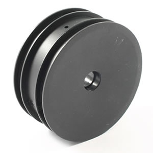 FTX Edge Front Wheels (Pr) - Black (FTX6621B)