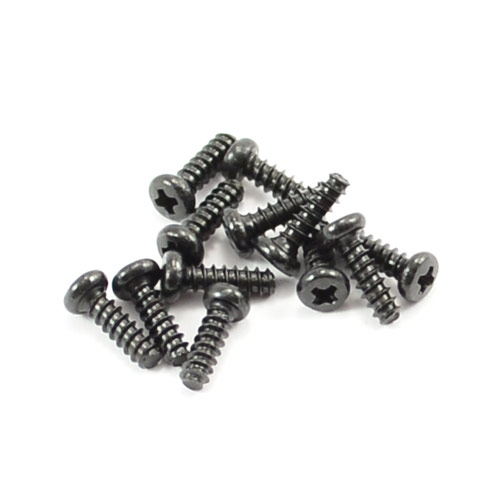 FTX Round Head Self Tapping Screw 2.6 X 8mm (12) (FTX7305)