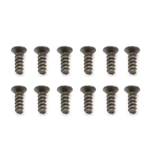 FTX Ibex Countersunk Self Tapping Screws 2X6mm (12) (FTX7451)